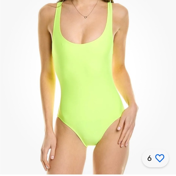 Solid and Striped sz xs  lime Green - Picture 4 of 4